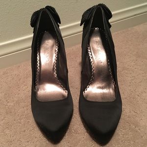 Classy black high heel pumps